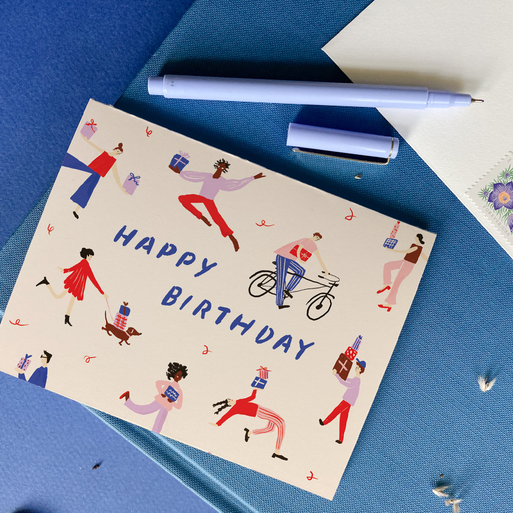 Present Party - Birthday Card