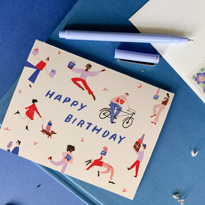 Present Party - Birthday Card
