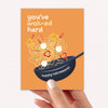 Wok-ed Hard Funny Retirement Card