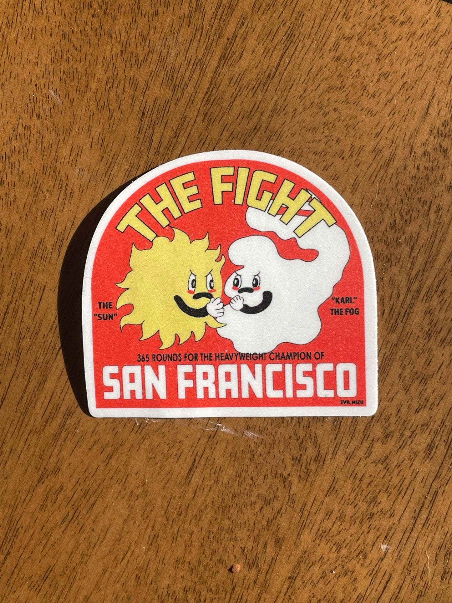 The Fight Sticker