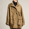 Stand Collar Utility Field Jacket