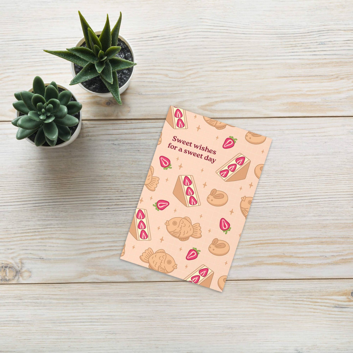 Sweet Dessert Birthday Card