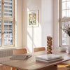 Natural Oak Wood Frame