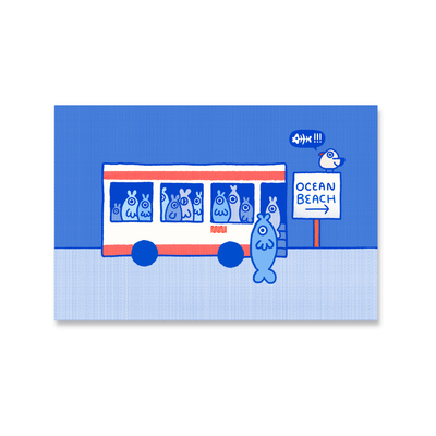Fish Bus to Ocean Beach