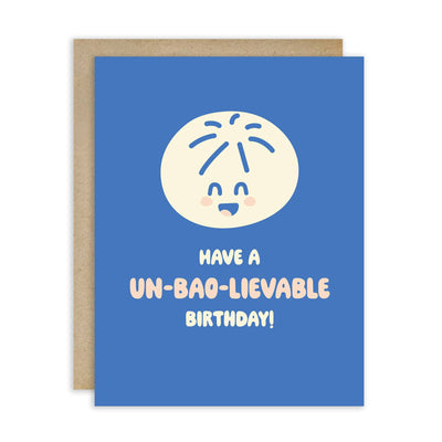 Un-Bao-lieveable Birthday Card