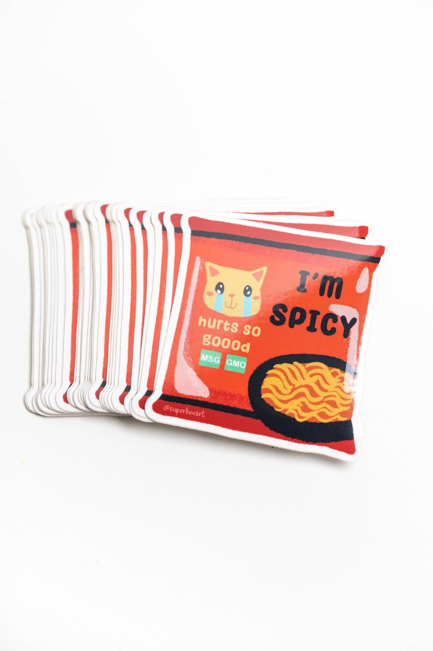 I'm Spicy Vinyl Sticker