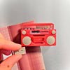 Retro Mini Cassette Tape Player Fridge Magnet