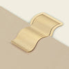 Brass Metal Bookmark - Wave