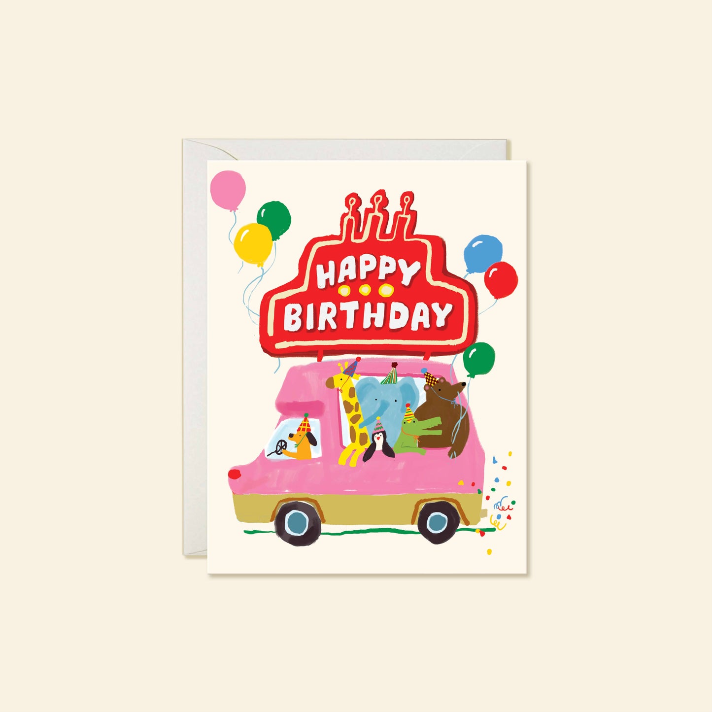 Party Animal Greeting Card