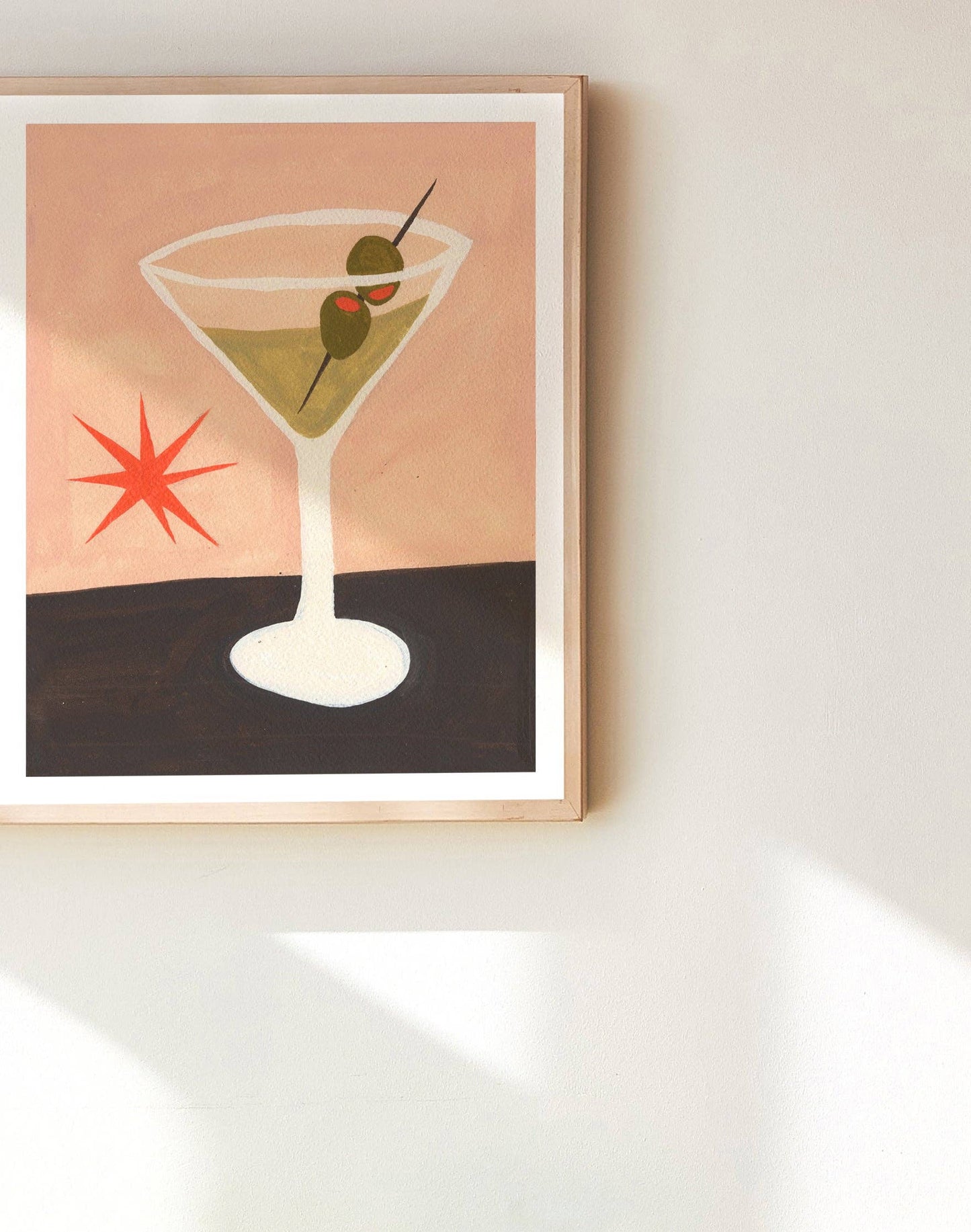 Martini Art Print
