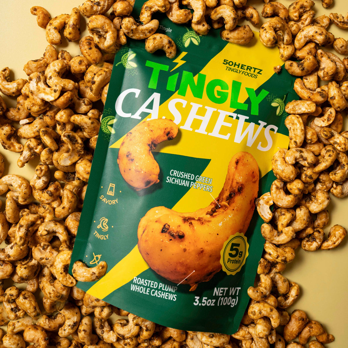 Tingly Sichuan Pepper Cashews – Sweet & Savory Gourmet Snack