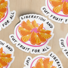 Liberation Orange Slices Vinyl Sticker
