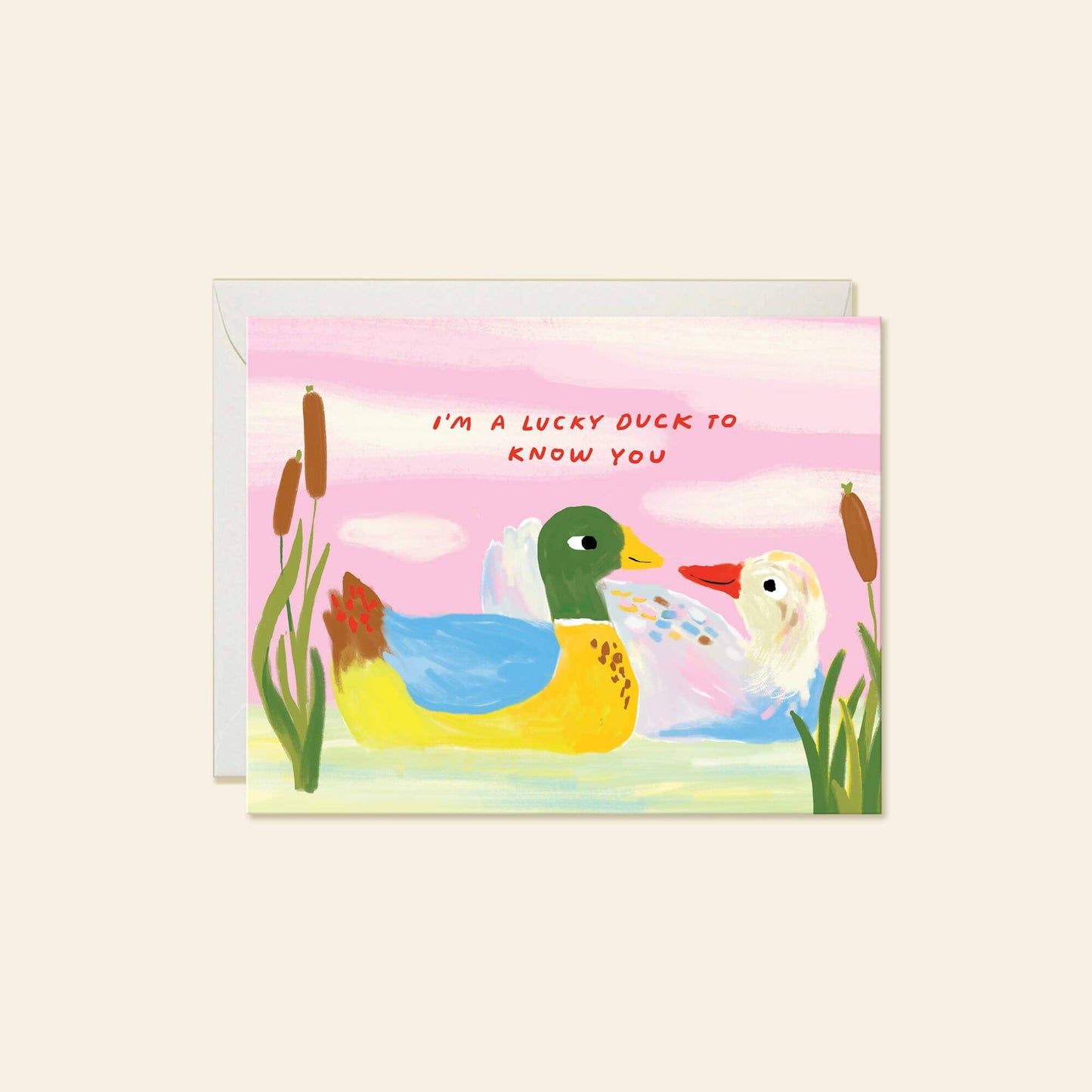 Lucky Duck Friendship Card
