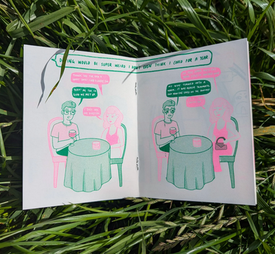 Would You Still Love me if I was A Worm? Risograph Zine