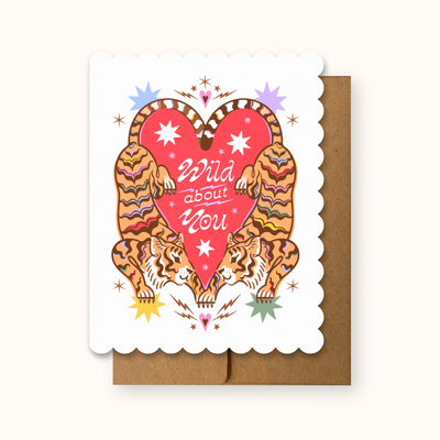 Wild About You Greeting Card