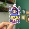 Homebody vinyl sticker