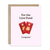 Love Fund Asian Wedding Card