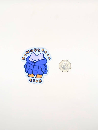 Always Cold Club Vinyl Sticker