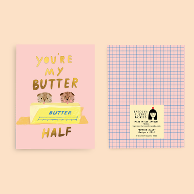 BUTTER HALF - Love Card