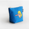 Embroidered Boat Pouch