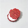Seashell Acetate Compact Mirror