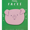 Pig Funny Faces Sticky Notes