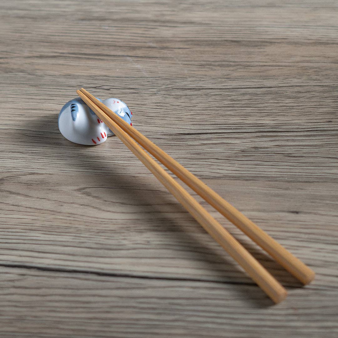 Cat Chopsticks Rest Blue