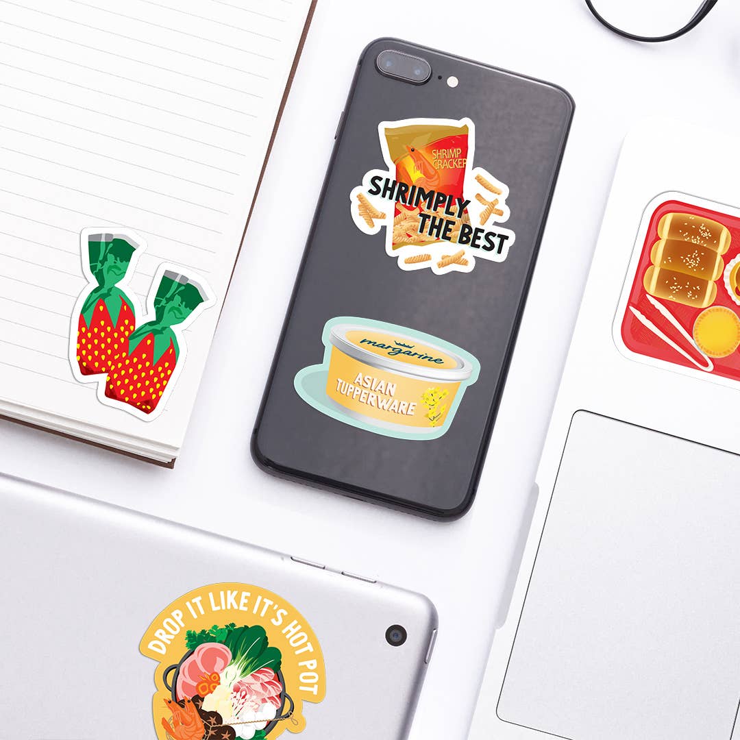 Drop it like it's hot pot vinyl sticker