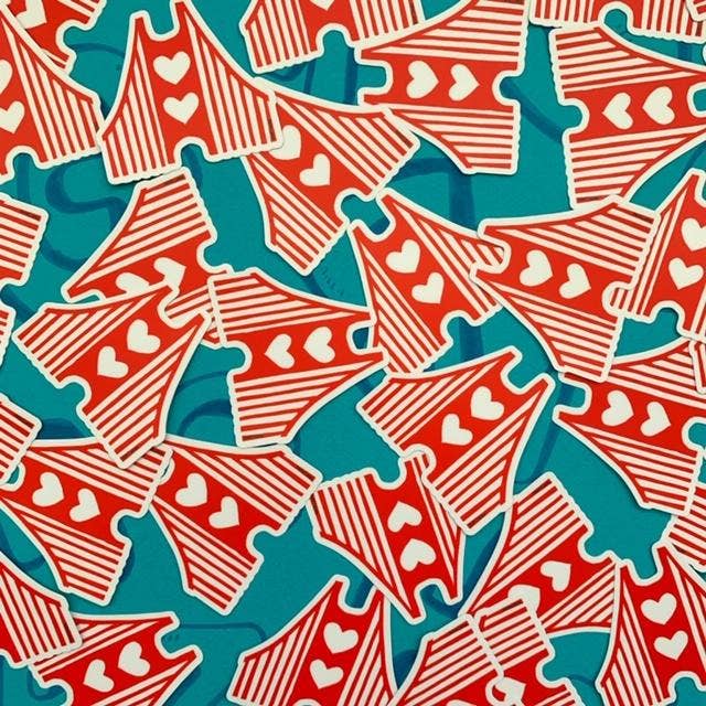 Golden Gate Bridge 3" Sticker