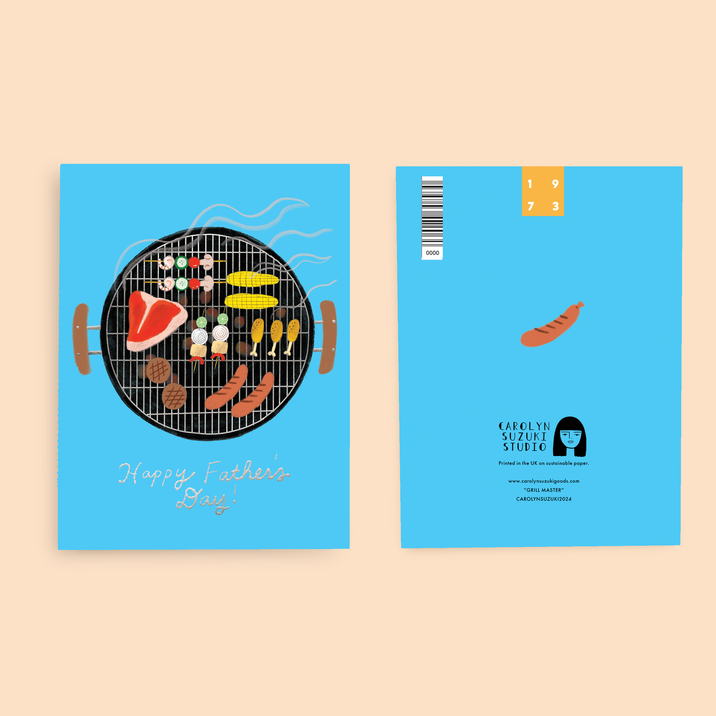 GRILL MASTER - Father's Day Card
