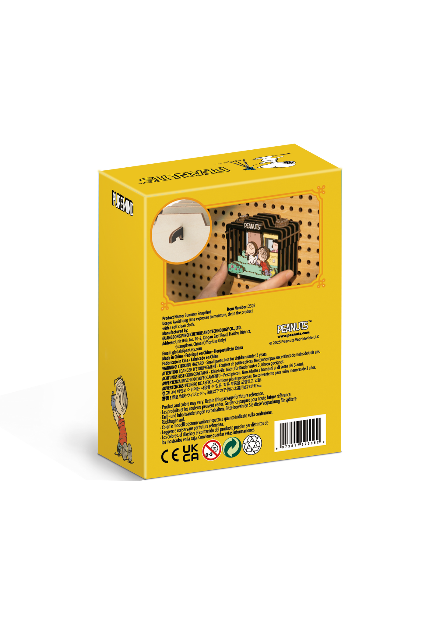 Snoopy: Summer Snapshot Wooden Puzzle
