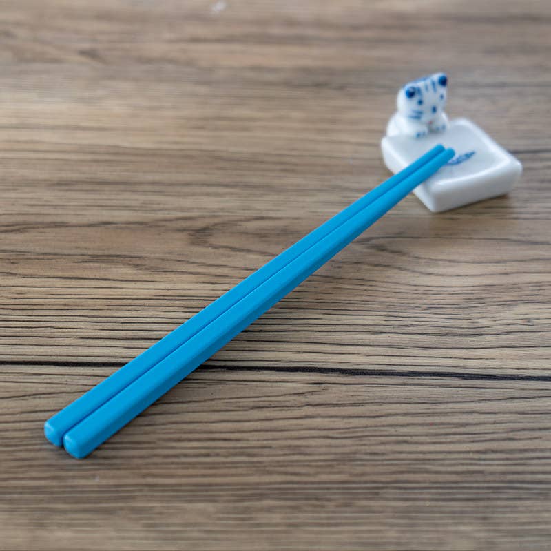 Cat and Fish Porcelain Chopsticks Rest