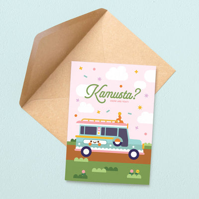 Kamusta (How are you?) Greeting Card