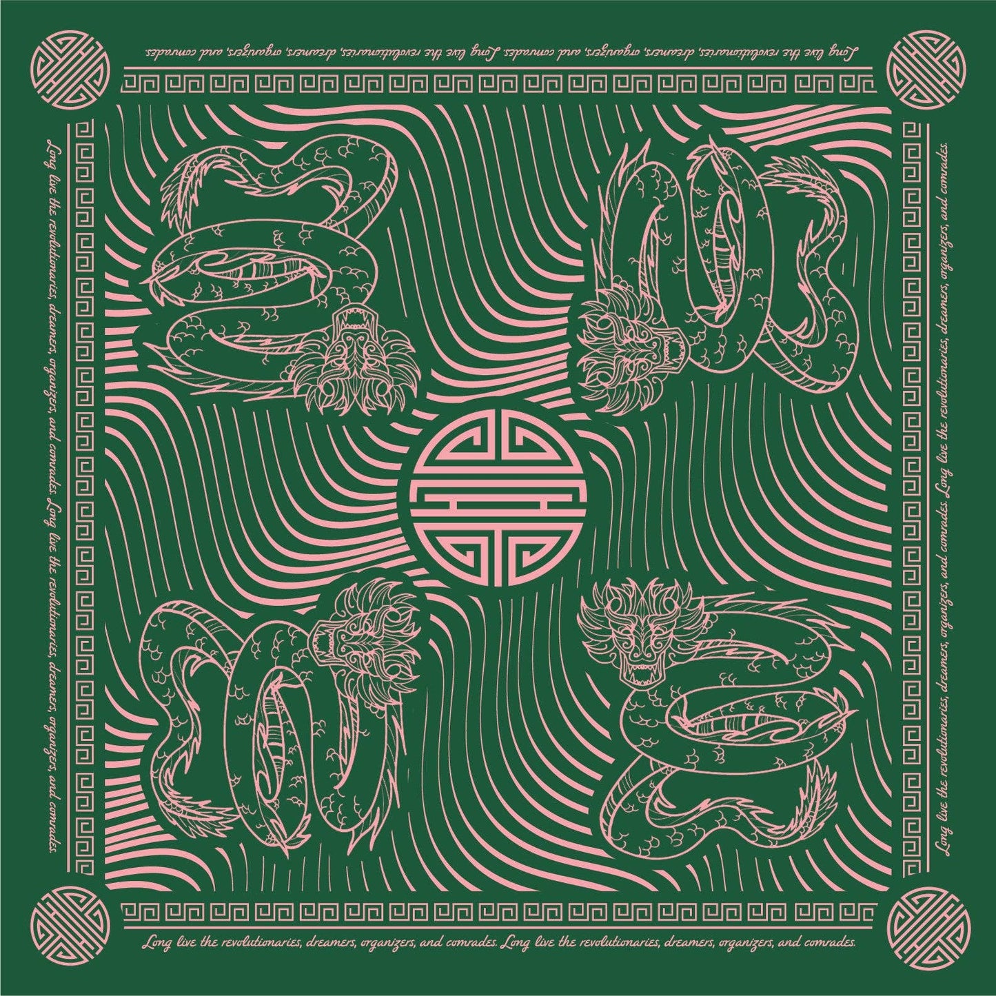 Longevity Dragon Print