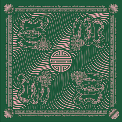 Longevity Dragon Print