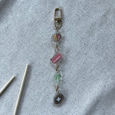 Linked Hot Pot Keychain