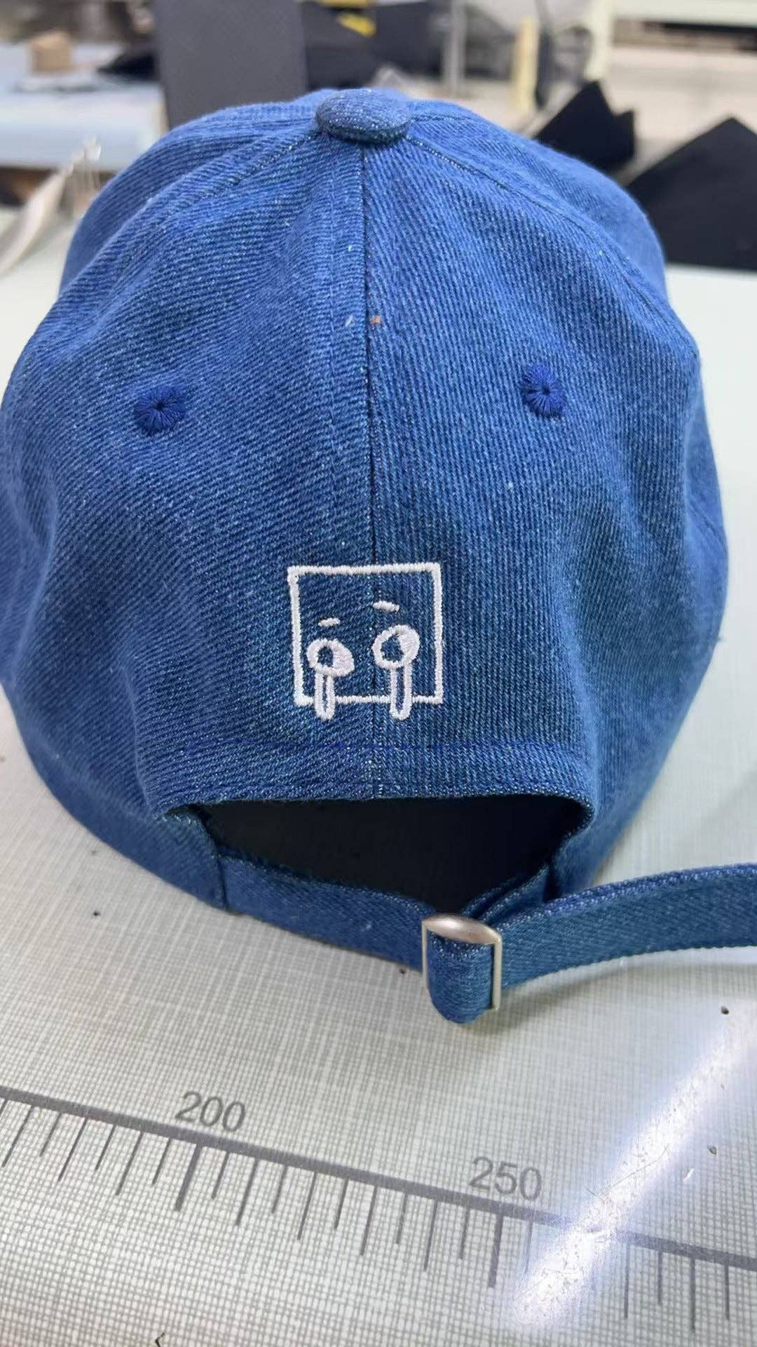 SORRY Denim baseball cap