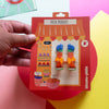 Fruit skewer hair clip