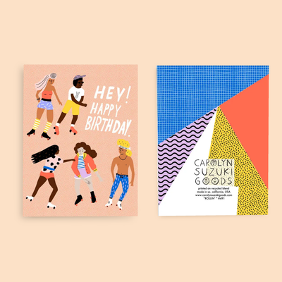 ROLLIN' - Birthday Card