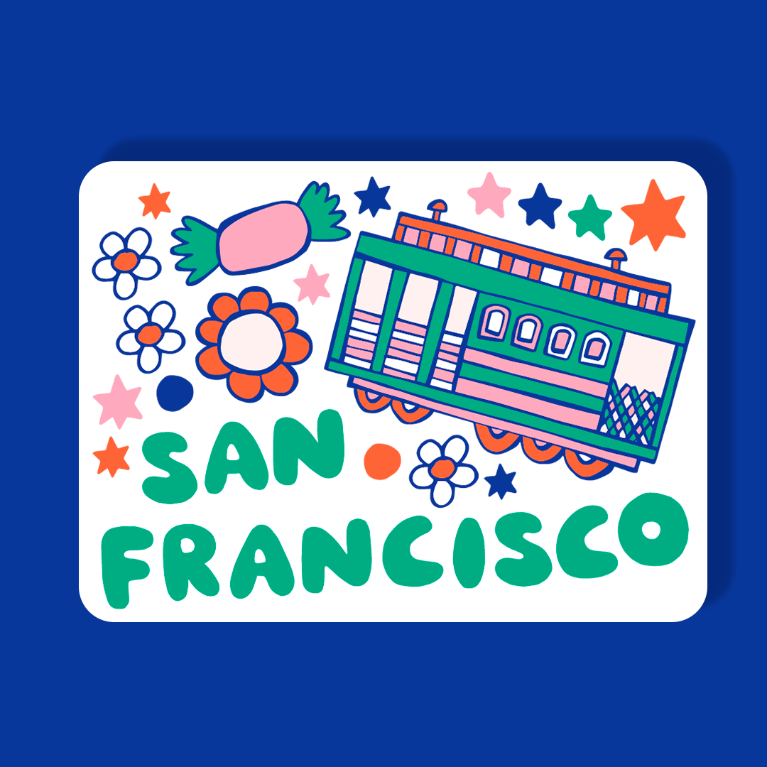 San Francisco Magnet - Cable Car