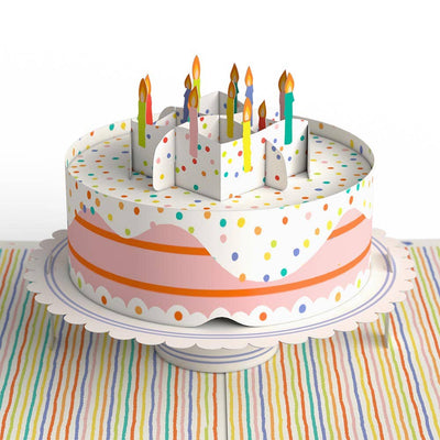Confetti Pop Up Birthday Cake Card
