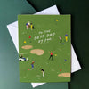 Golf Pun Father's Day Card
