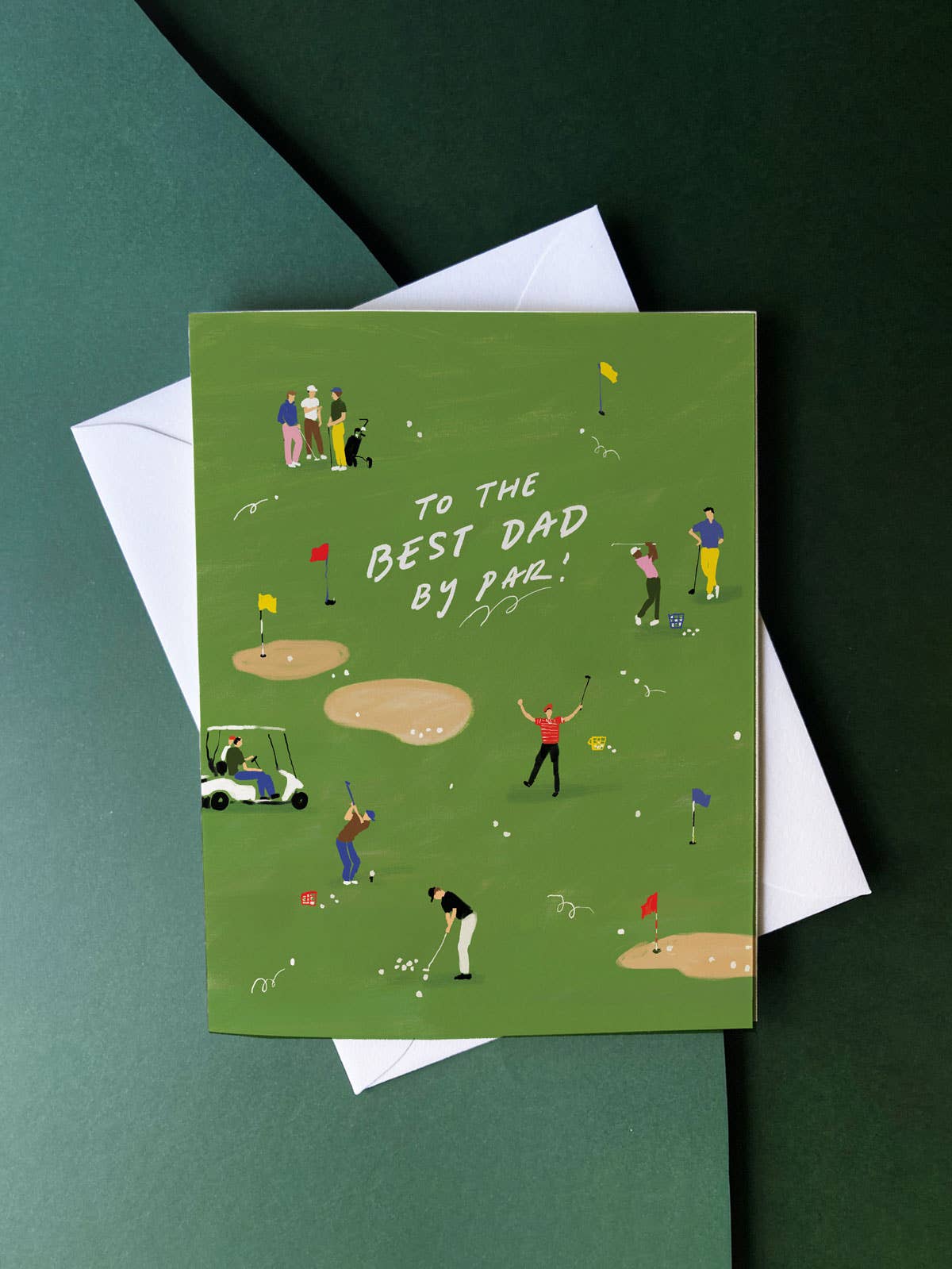 Golf Pun Father's Day Card