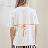 Caviar Print Bikini Graphic Tee