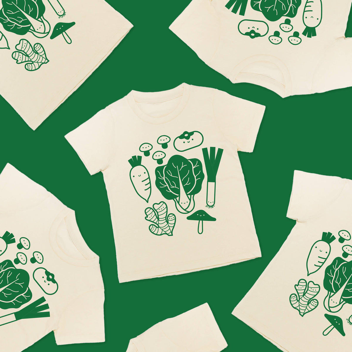 Adult Asian Produce Tee