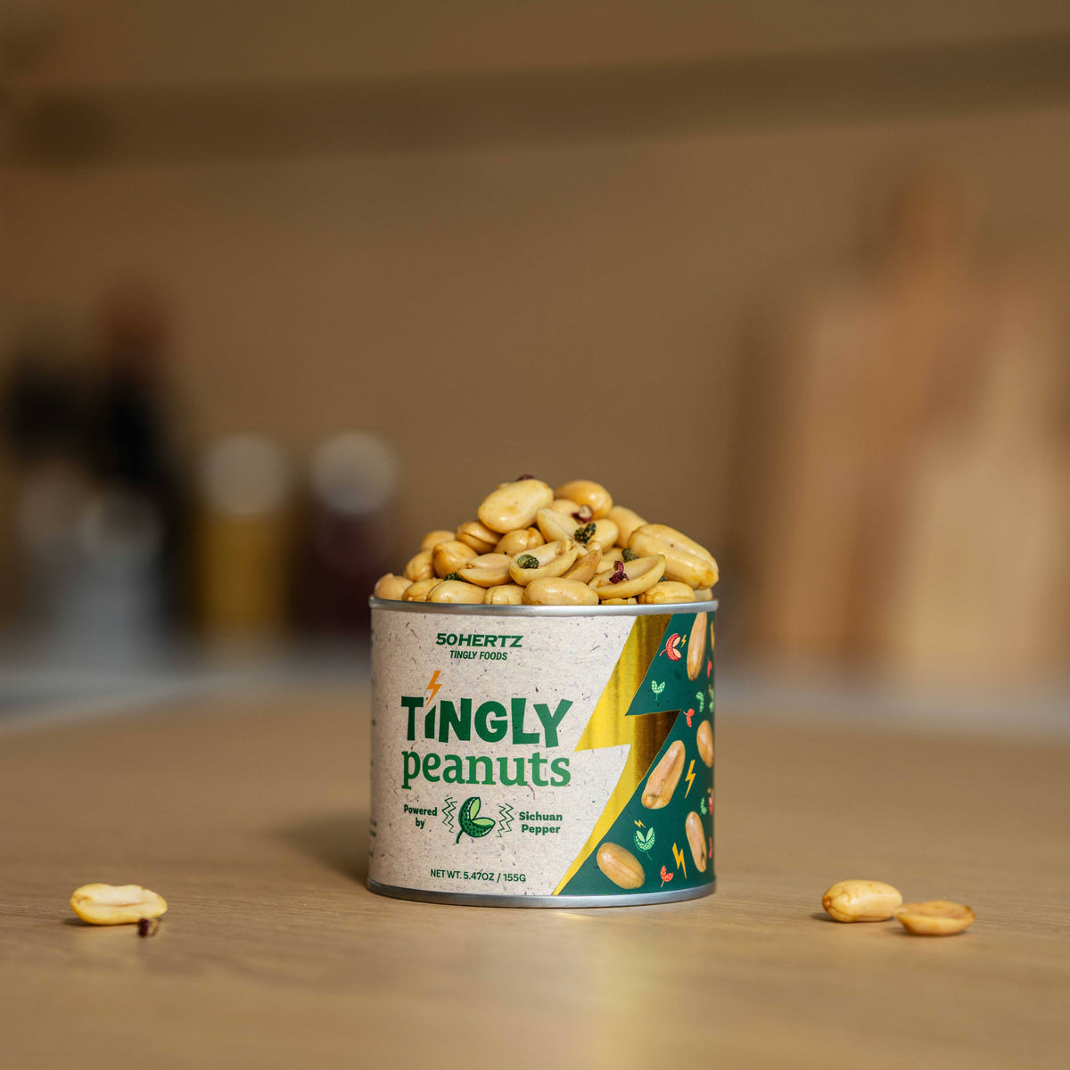Tingly Sichuan Pepper Peanuts