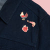 Shrimple Minded Hard Enamel Pin
