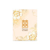 Golden Love Double Happiness Wedding Card