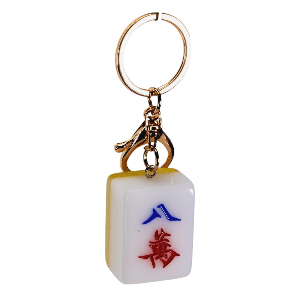 Mahjong Character Tile Keychain