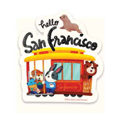 San Francisco Vinyl Sticker